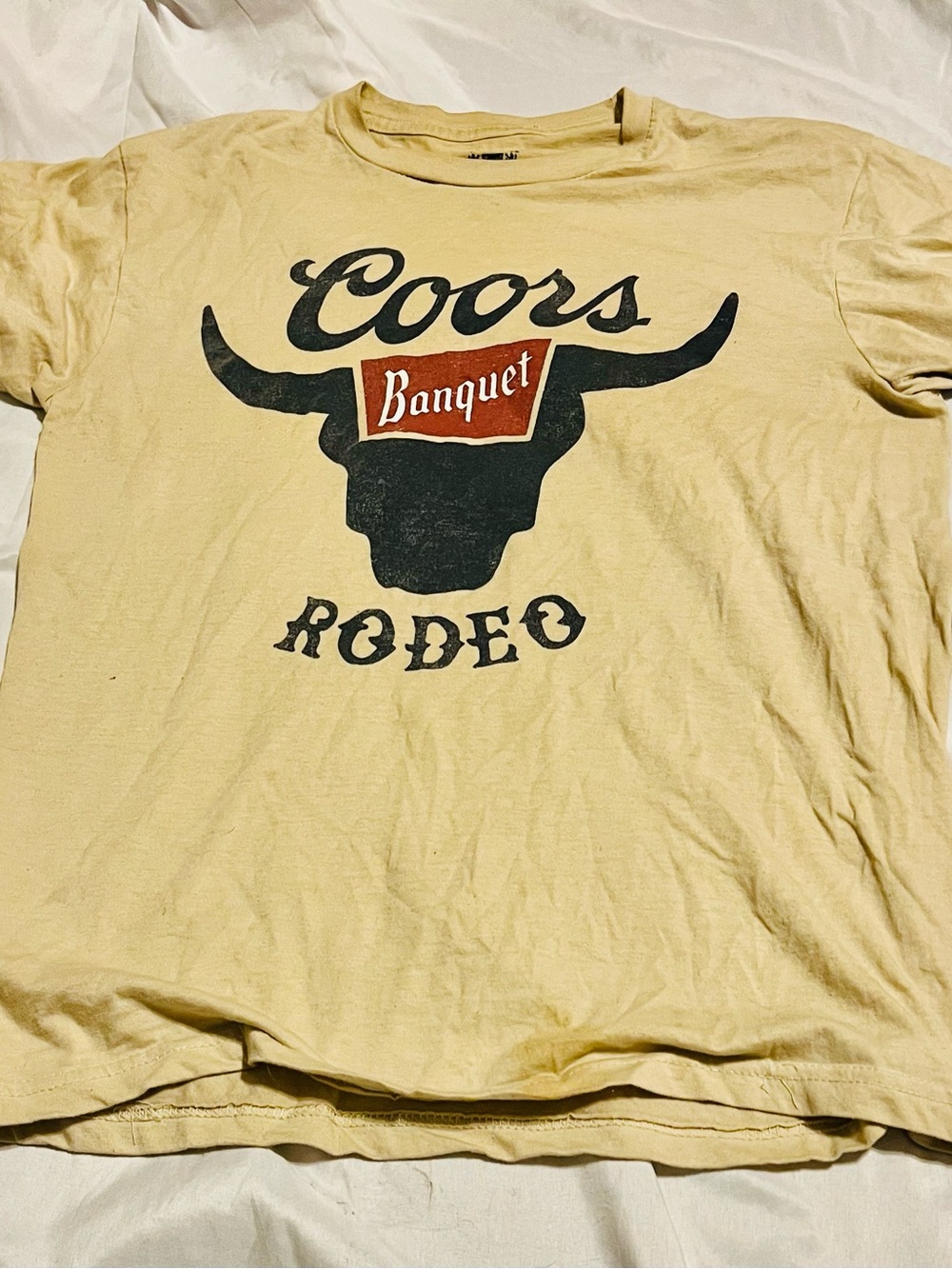 Coors Banquet Rodeo Graphic Tee - Men’s S